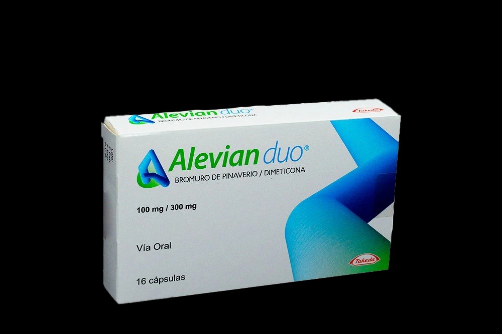 alevian duo 100/300mg 16 capsulas