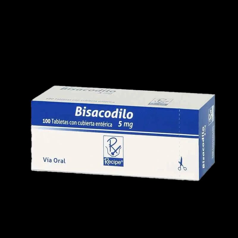 bisacodilo 5 mg 100 tabletas rc
